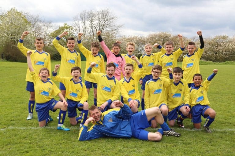 Abbeymead Rovers win the Cheltenham Football League